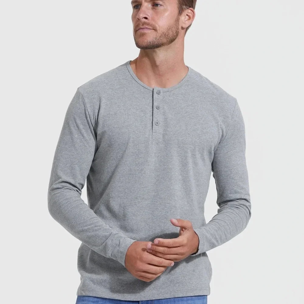 True Classic Henley Tee - Picture 6 of 9